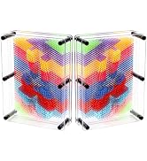 Hacaroa 2 Pack 3D Pin Art Toy, 8"x6" Plastic Pin Art Board Game Sensory Toy, Sculpture Craft Fun ...