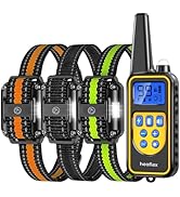 Heaflex Dog Shock Collar with Remote, Dog Training Electric Collar, Waterproof Rechargeable, 1640...