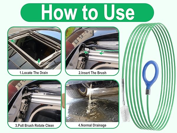 120 Inch Flexible Tube Cleaning Brush Kit