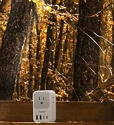 TESSAN USB C Charger Block 20W PD, Fast Charging Adapter with Foldable Plug | 1875W Power Outlet ...