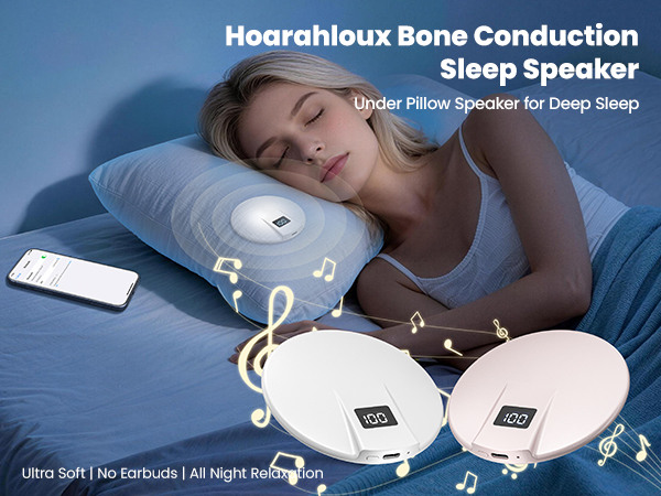 Under Pillow Bone Conduction Speaker