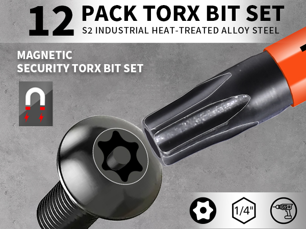 torx bit set torx bits security torx bit set star bits set torx security bit set