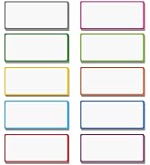 40 Pieces Dry Erase Magnetic Labels, Erasable Magnetic Labels for Whiteboard, Writable Label Stic...