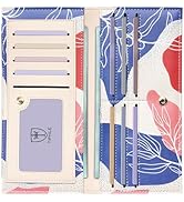 Tipmile Ultra Slim Wallet for Women Bifold Leather RFID Blocking Credit Card Holder Ladies Womens...