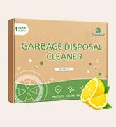 ORIENTLEAF Garbage Disposal Cleaner and Deodorizer Tablets 24 Pack, 1 Year Supply Sink Cleaner, R...