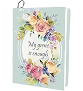 CRASPIRE Butterfly Stretchable Book Cover Flower Words Washable Reusable Large Nylon Book Protect...