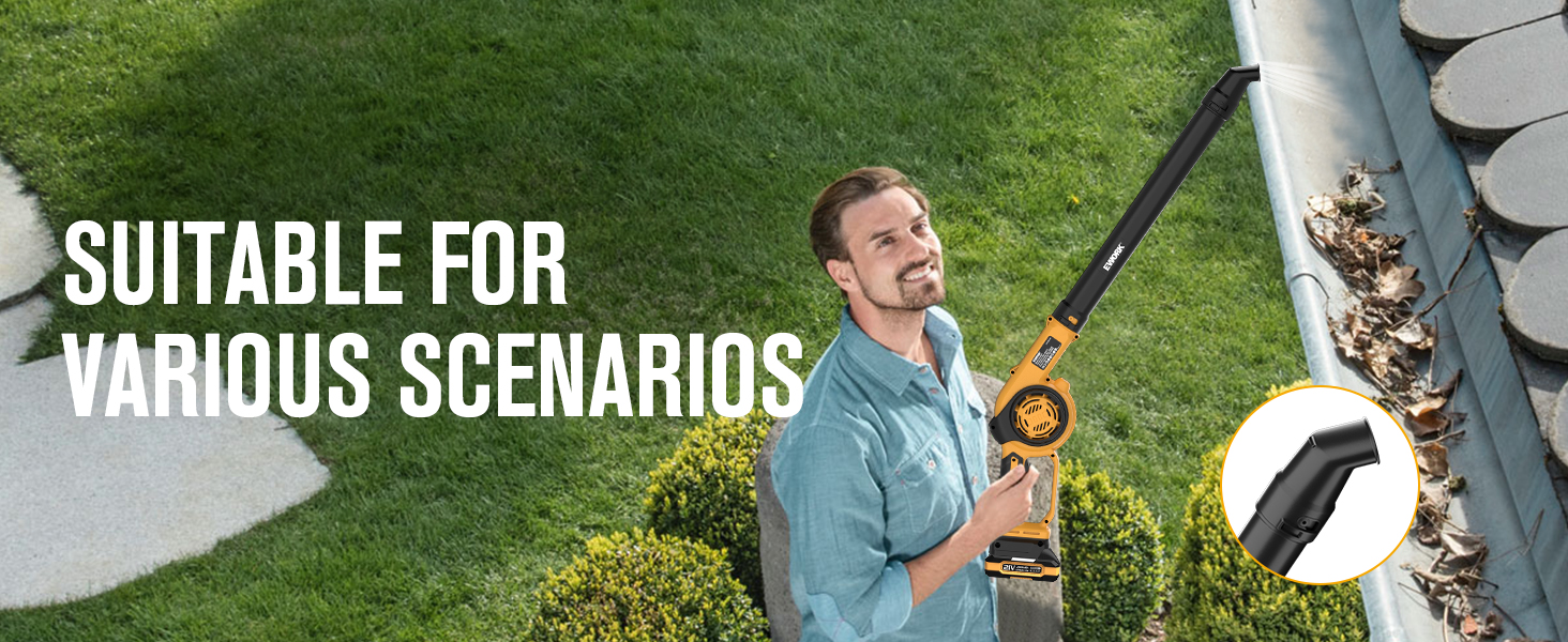 Suitable for various scenarios electric leaf blower cordless sopladora de hojas