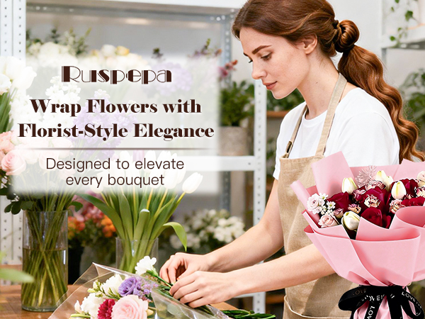 Floral Bouquet Wrapping Paper