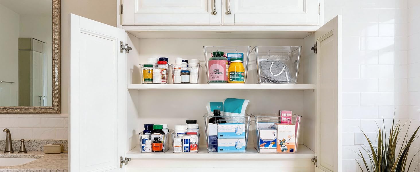 medicine cabinet organizer