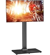 Perlegear Floor TV Stand with Mount for 32-70 inch TVs up to 88lbs, Floor Standing TV Stand with ...