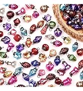 IndianShelf 25 Pieces Multicolor Christmas Ornaments Vintage Christmas Decorations Glass Christma...