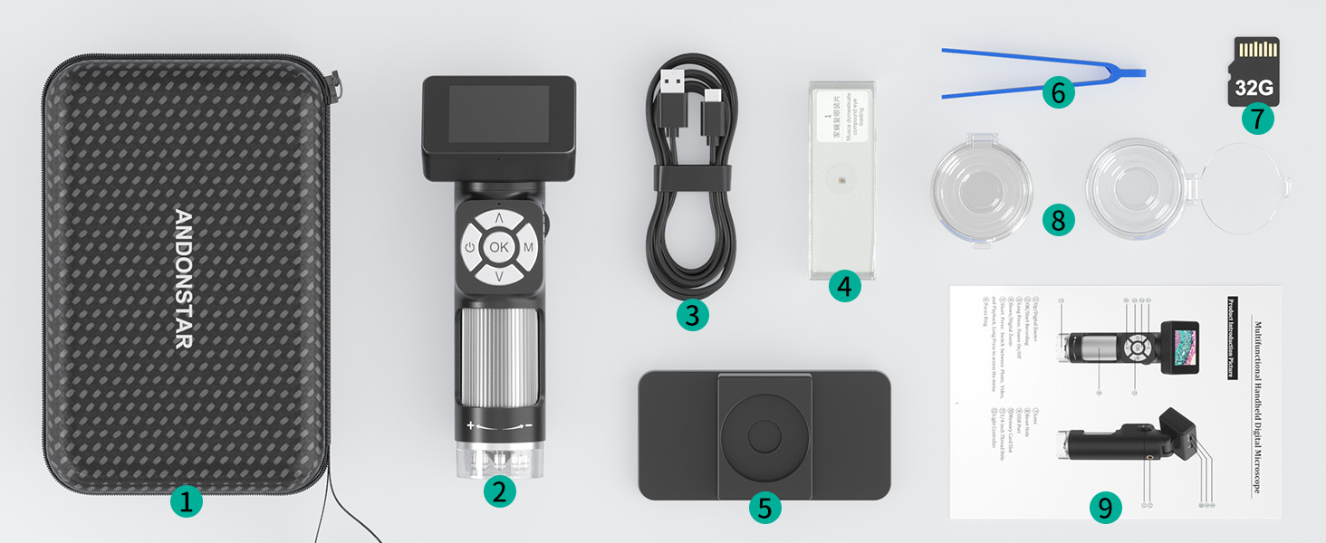 Andonstar AD112 Handheld Digital Microscope