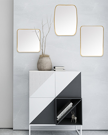 small wall mirror