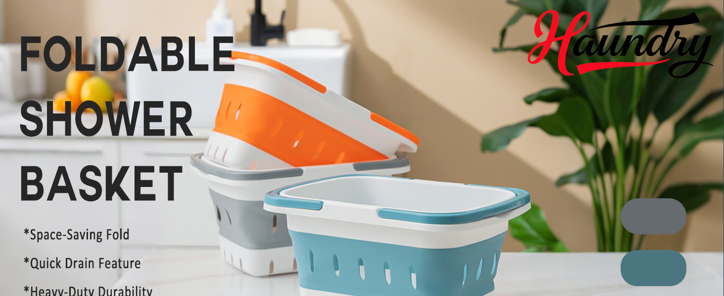 Haundry Portable Shower Caddy Basket