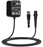 WUKUR 12V Charger for Braun Shaver Series 7/3/9/5/1 XT5 Electric Razor 3034s 310s 340s 740s 7865 ...