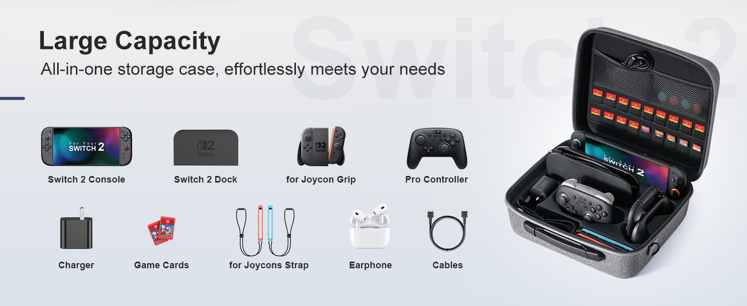 Switch 2 Carrying Case