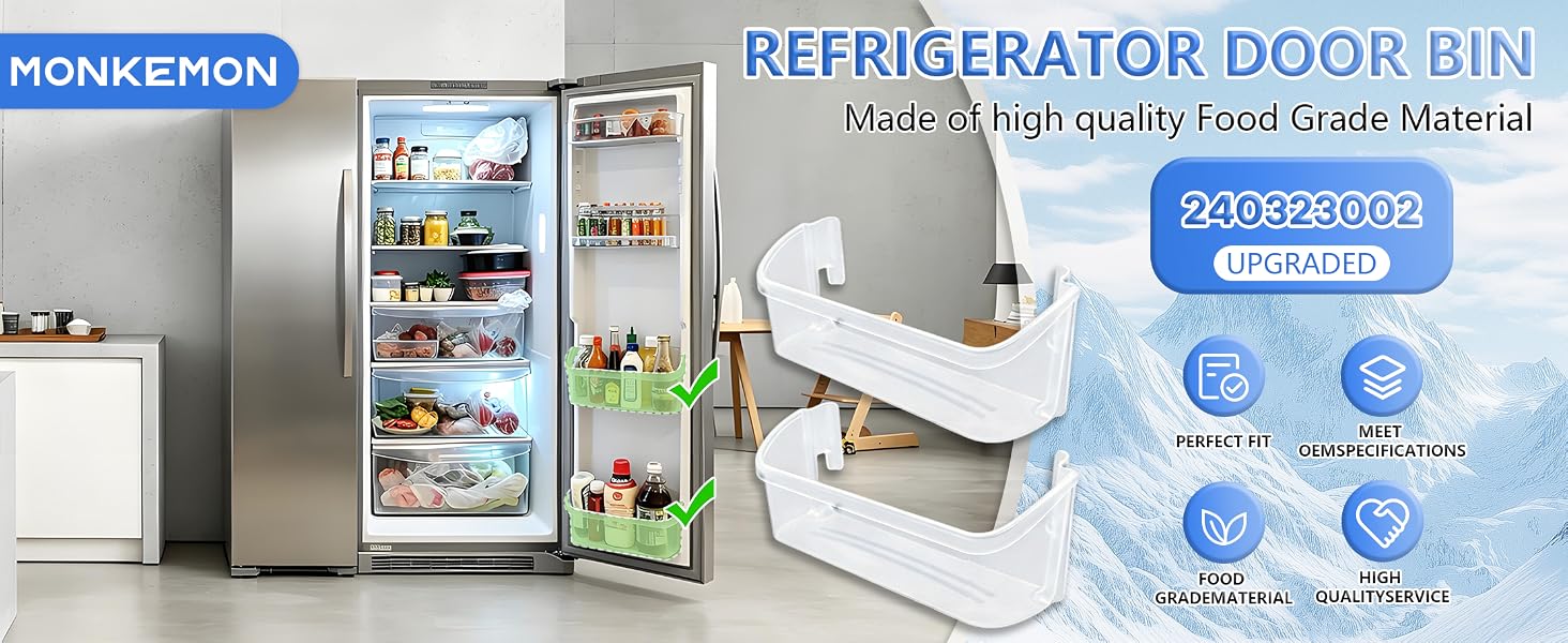 240323002 Refrigerator Door Bin Shelf