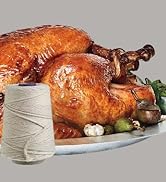 Regency Wraps Butchers Cooking Twine, Made of Heavy-Weight Natural Cotton, Perfect for Meat Truss...