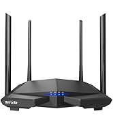 Tenda AC1200 Smart WiFi Router, High Speed Dual Band Wireless Internet Router with Smart APP, 4 x...