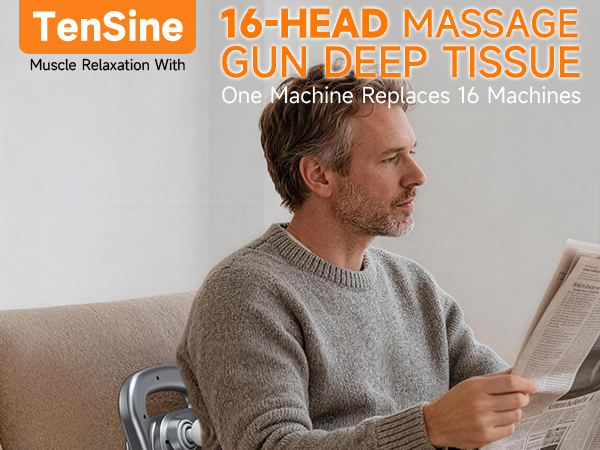 16 head massage gun deep tissue 16 head massager 16 head massage gun 16 ball point back massager