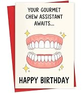 FunisFun Funny Birthday Cards for Women Men Happy Birthday Greeting Cards Humorous Gifts for Dad ...