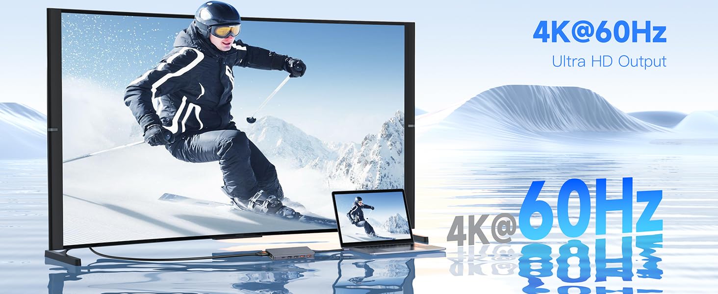 Docking Station 4K Monitors