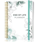 End of Life Planner – Final Arrangements Organizer for Beneficiary, Will Preparation, Last Wishes...