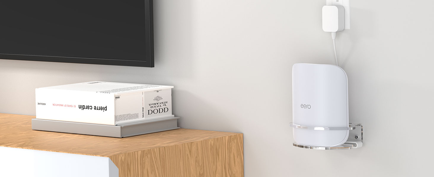 eero pro 7 wall mount below TV