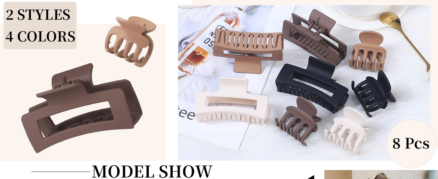 hair claw clips for women