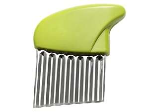 Green crinkle cutter