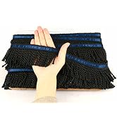 Fenghuagwu 5 Yard Long 2.5 Inches Wide Bullion Fringe Trim and Embellishments Fabric Trims Sewing...
