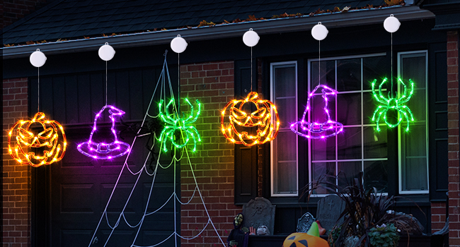 halloween lights outdoor