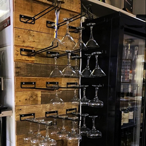 wine glass rack