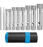 DURATECH 10-Piece Shower Valve Socket Wrench Set with Bar Handles, Metric | 6mm-22mm, for Removin...