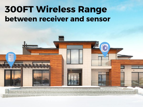 300FT Wireless Range