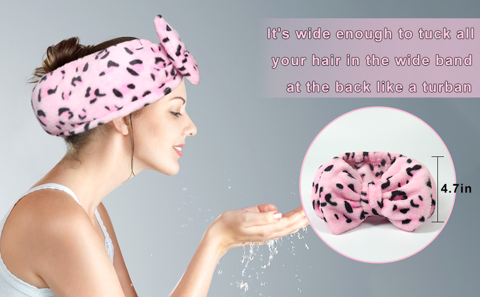face wash headband