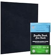 ID Air Systems: Cut To Fit Air Filter - Carbon Pad Pre Filter forAir Purifiers, AC, Furnace, Tras...