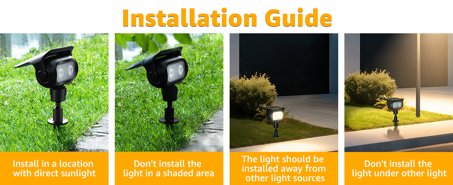 solar spot lights