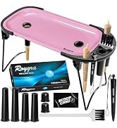 roygra Foldable Rolling Tray Set with Cone Loader, Cone Filler Roller - Pre Roll Machine, Metal R...