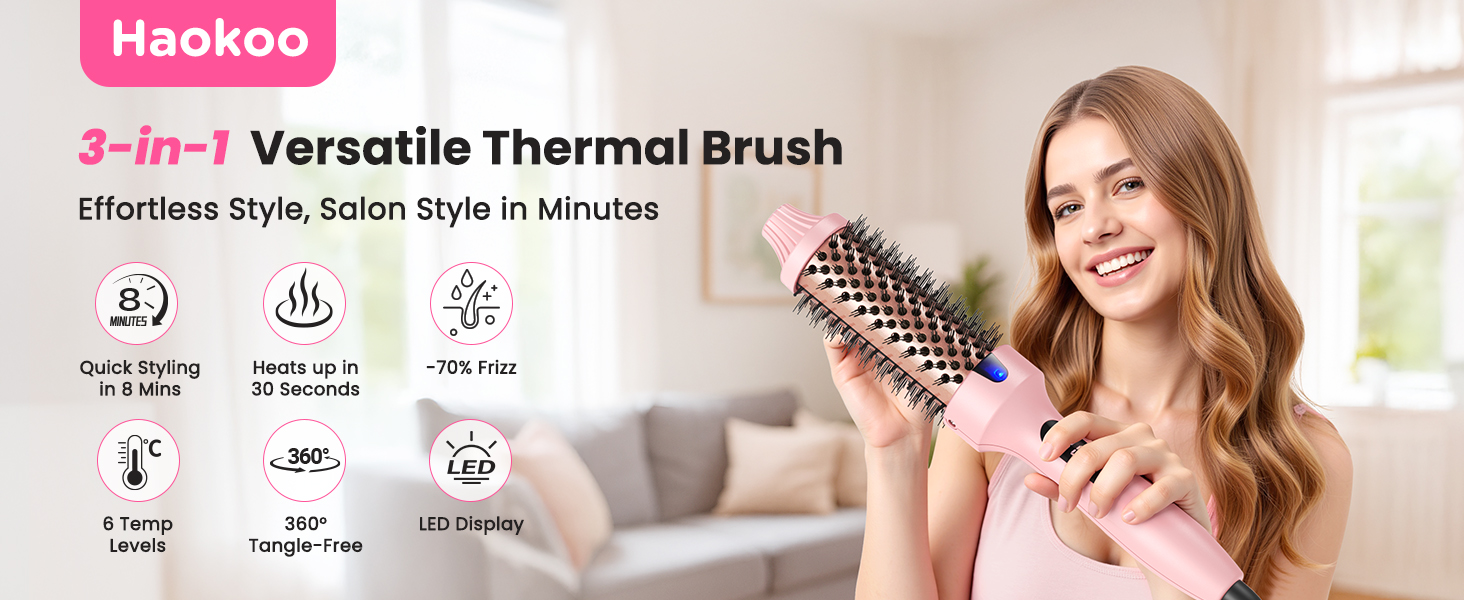 thermal brush