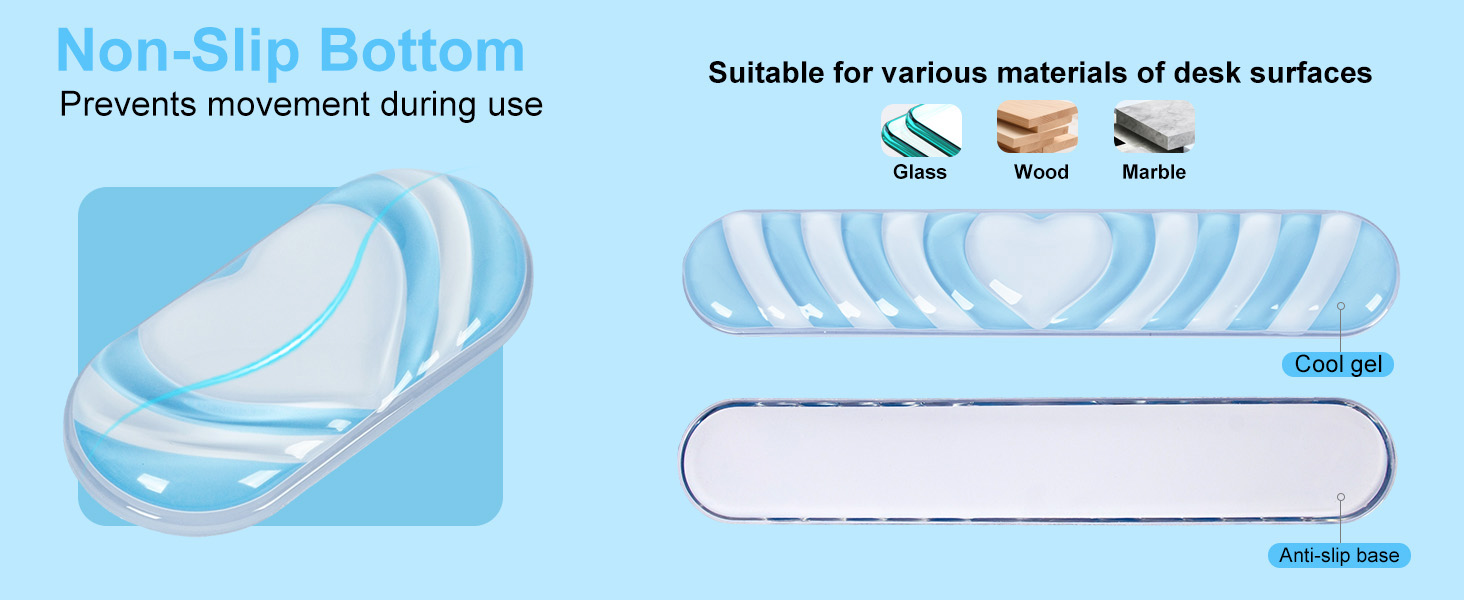gel keyboard and mouse wrist rest