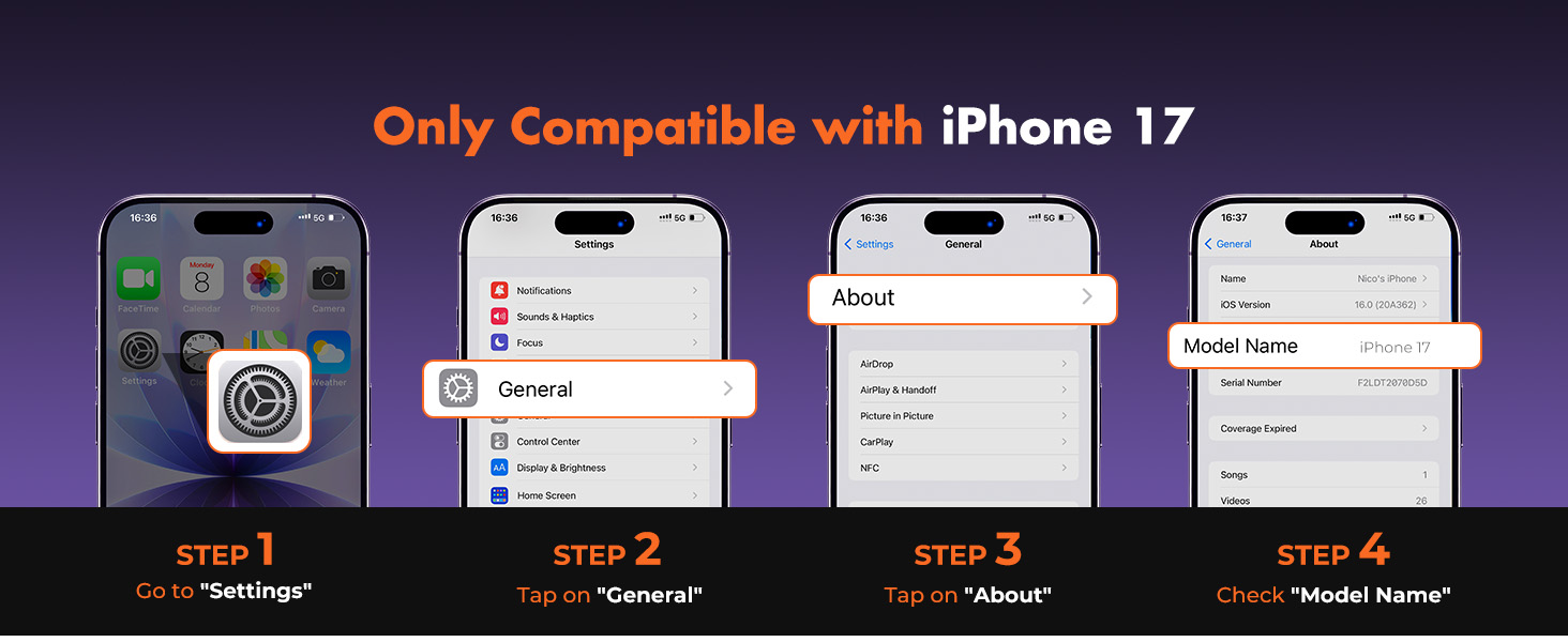 3pack screen protector iphone 17