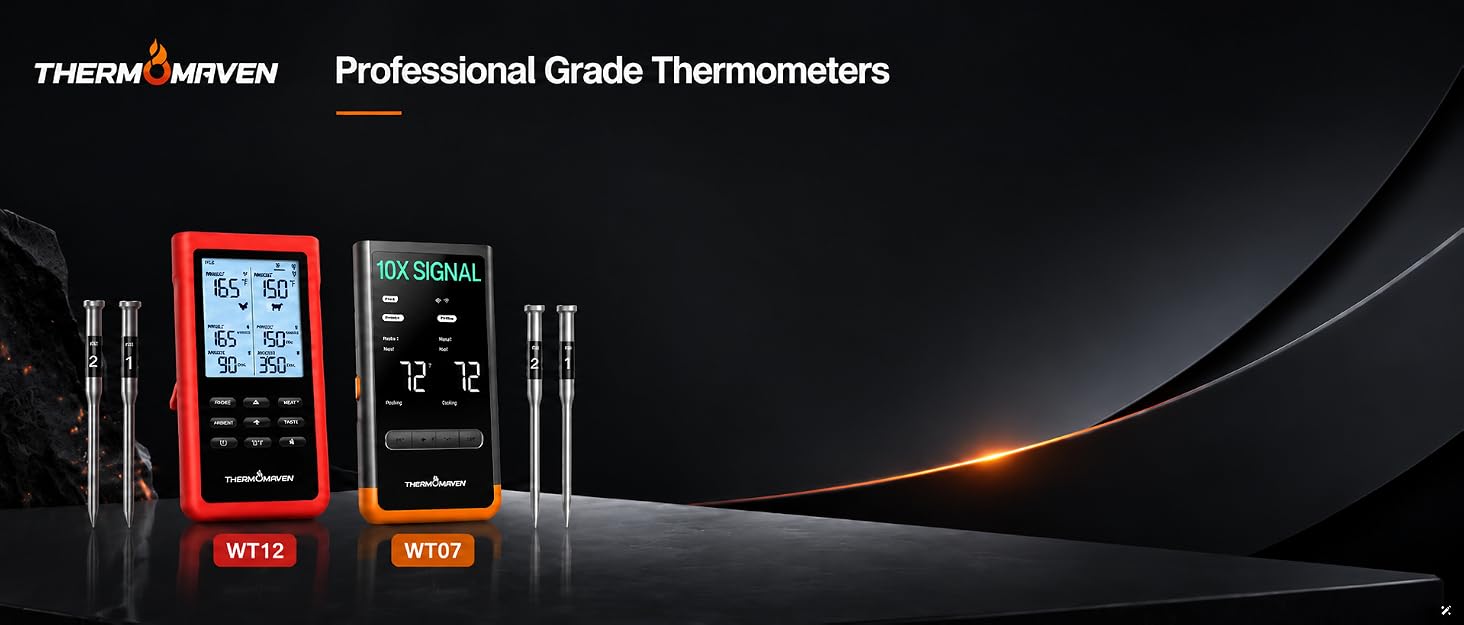 ThermoMaven 3000FT Smart Wireless Meat Thermometer, Sub-1G Meat Thermometer
