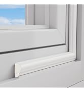 ESUFEIR 118" Wedge Window Weather Stripping,Door/Window Gap Filler for Large Gap,Adhesive Door We...