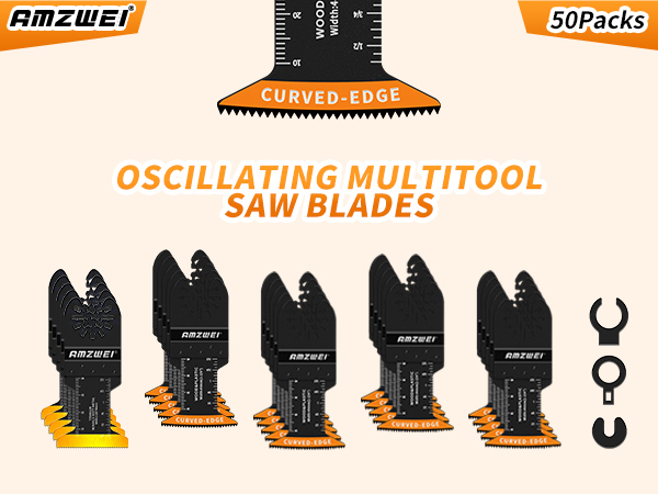 multi tool blades kits wood and metal