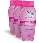 Vagisil Feminine Wash for Intimate Area Hygiene, Odor Block, Gynecologist Tested, Hypoallergenic,...