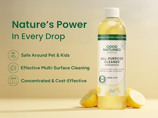 all purpose cleaner good natured brand cleaning concentrate all natural cleaning products