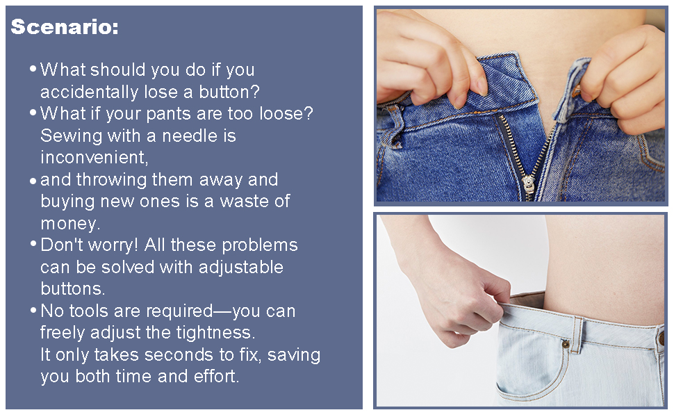 Jeans Button Replacement