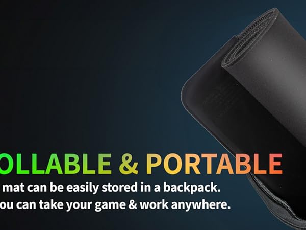 Large gaming mouse pad