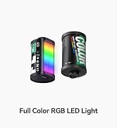TTArtisan Full-Color RGB Ultra Mini Led Light for Camera Film Appearance Type-C Rechargeable Port...